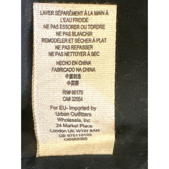 Free People Skirt Womens 0 Black Vegan Leather Mini Modern Femme zip Ladies* - Picture 7 of 7